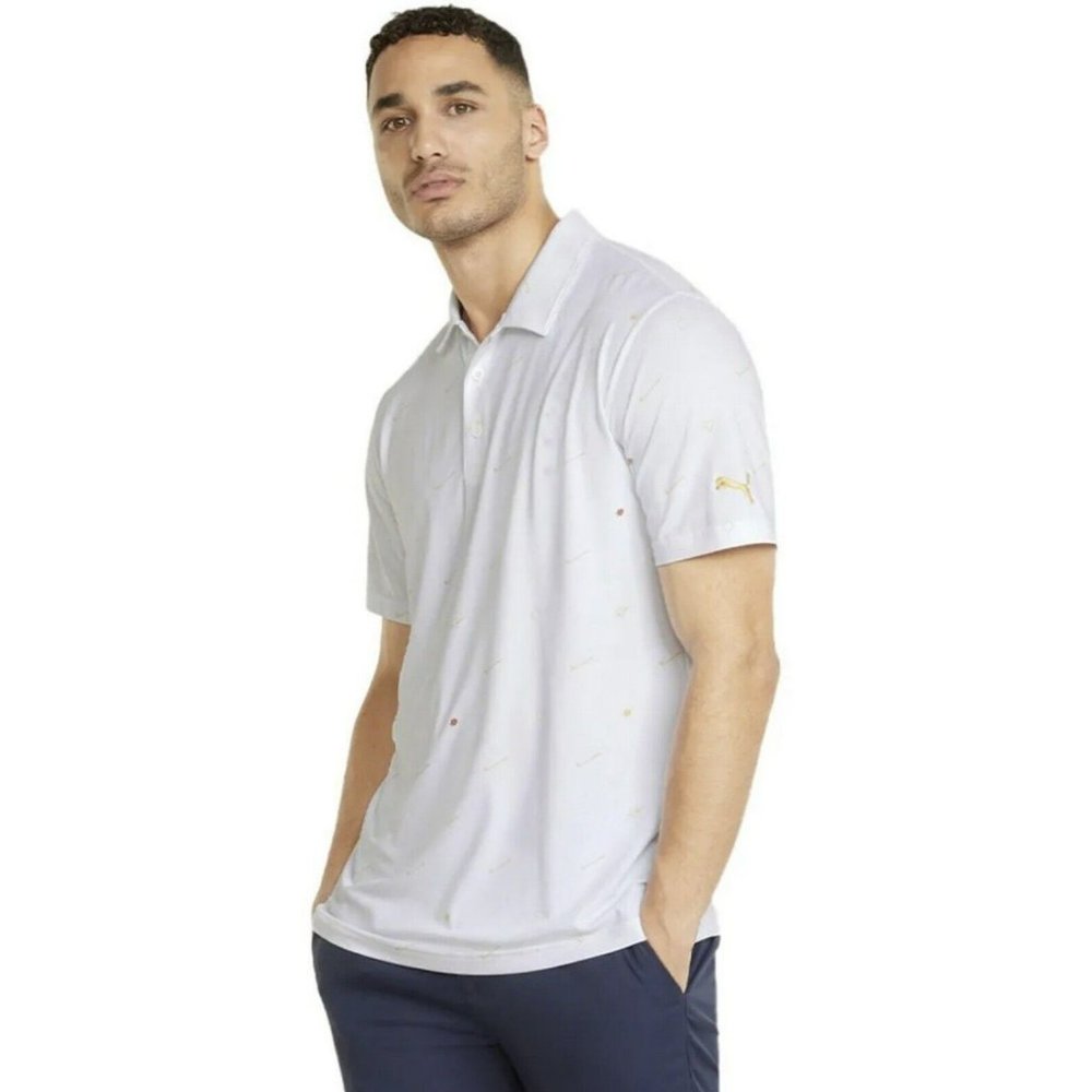 Puma Cloudspun Love Golf Club Polo Golf Shirt 533854-03 - Men's Size XL - NWT